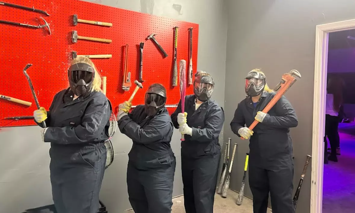Thrilling Adventure with Splatter Paint, Axe Throwing, & Rage Room! 