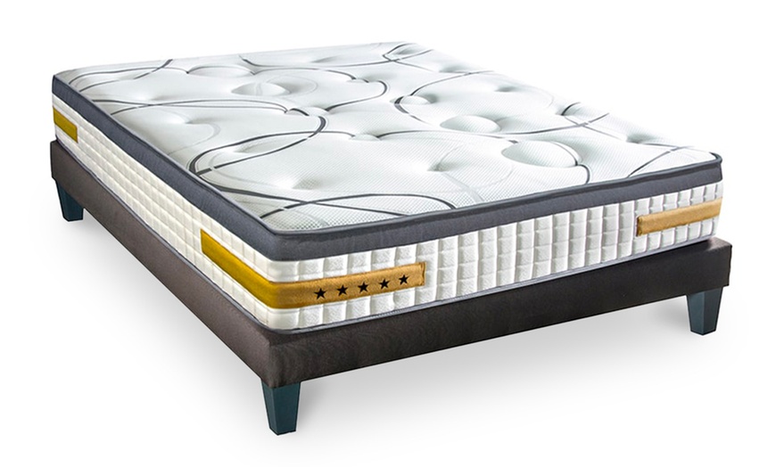 Image 5: Sommier en bois "Kit15" de Nupsia, technologie tri-lattes actives