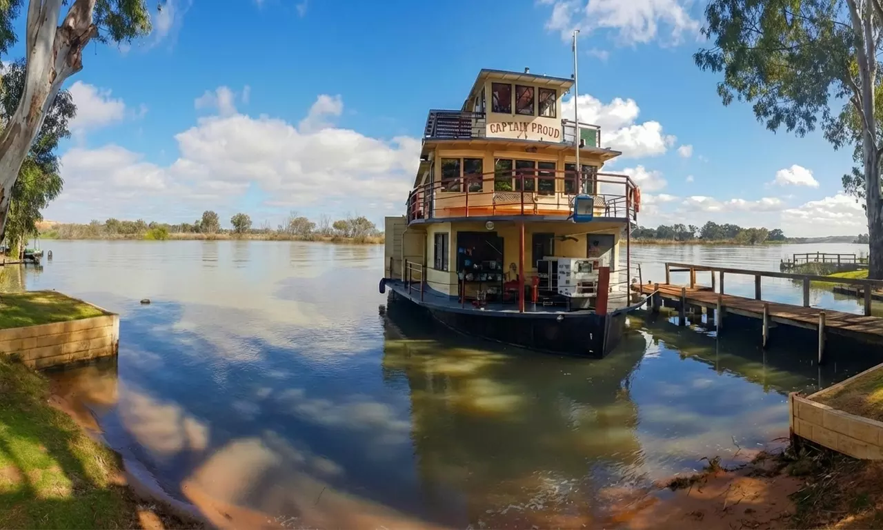 Captain Proud: Scenic 3-Hr Murray River Lunch Cruise for Child & Adult