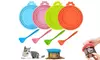 4 Ps Pet Food Can Cover Set w Spoon-Silicone Can Lids for Dog & Cat Food Storage