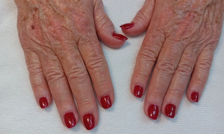 Spa manicure with regular polish - TrueSpa Dayspa