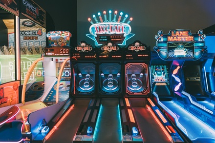 One $50 Arcade Game Card (100 Credits) - Boomers Parks