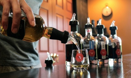 5-Pour Tasting with Cocktail & Glass for One Guest - Whidbey Island Distillery