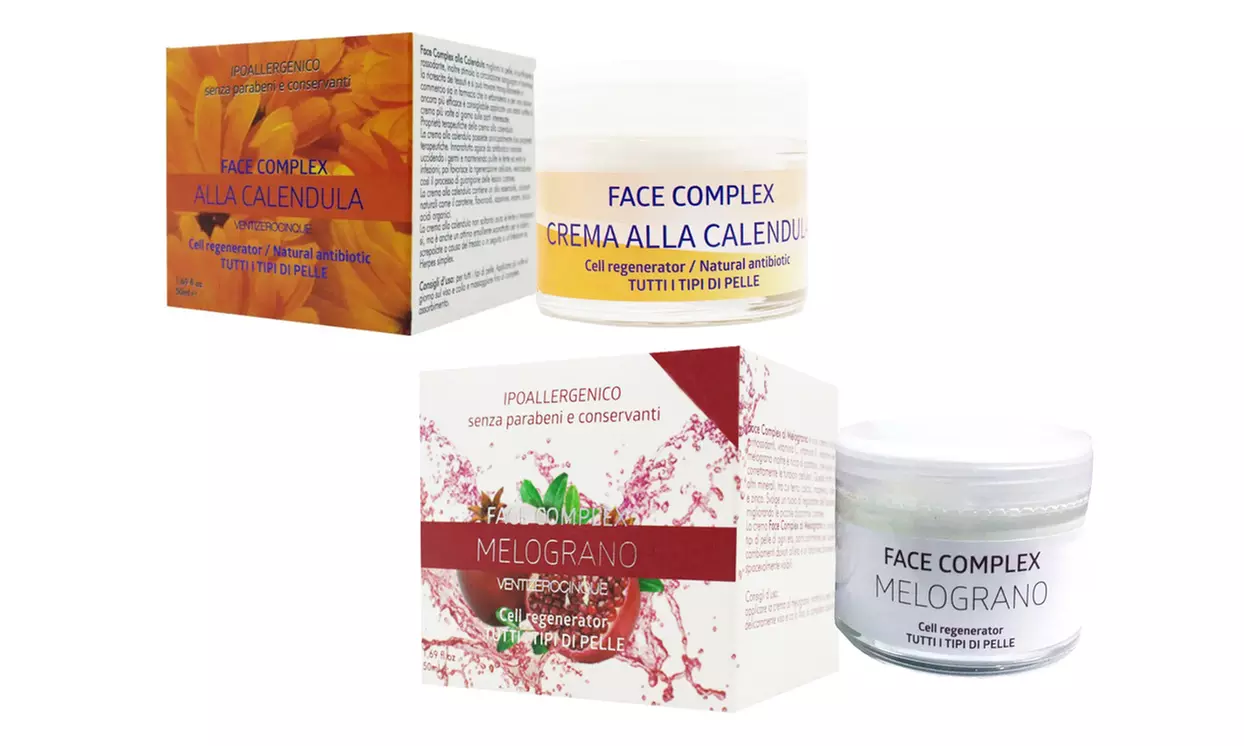 2 o 3 creme viso Face Complex