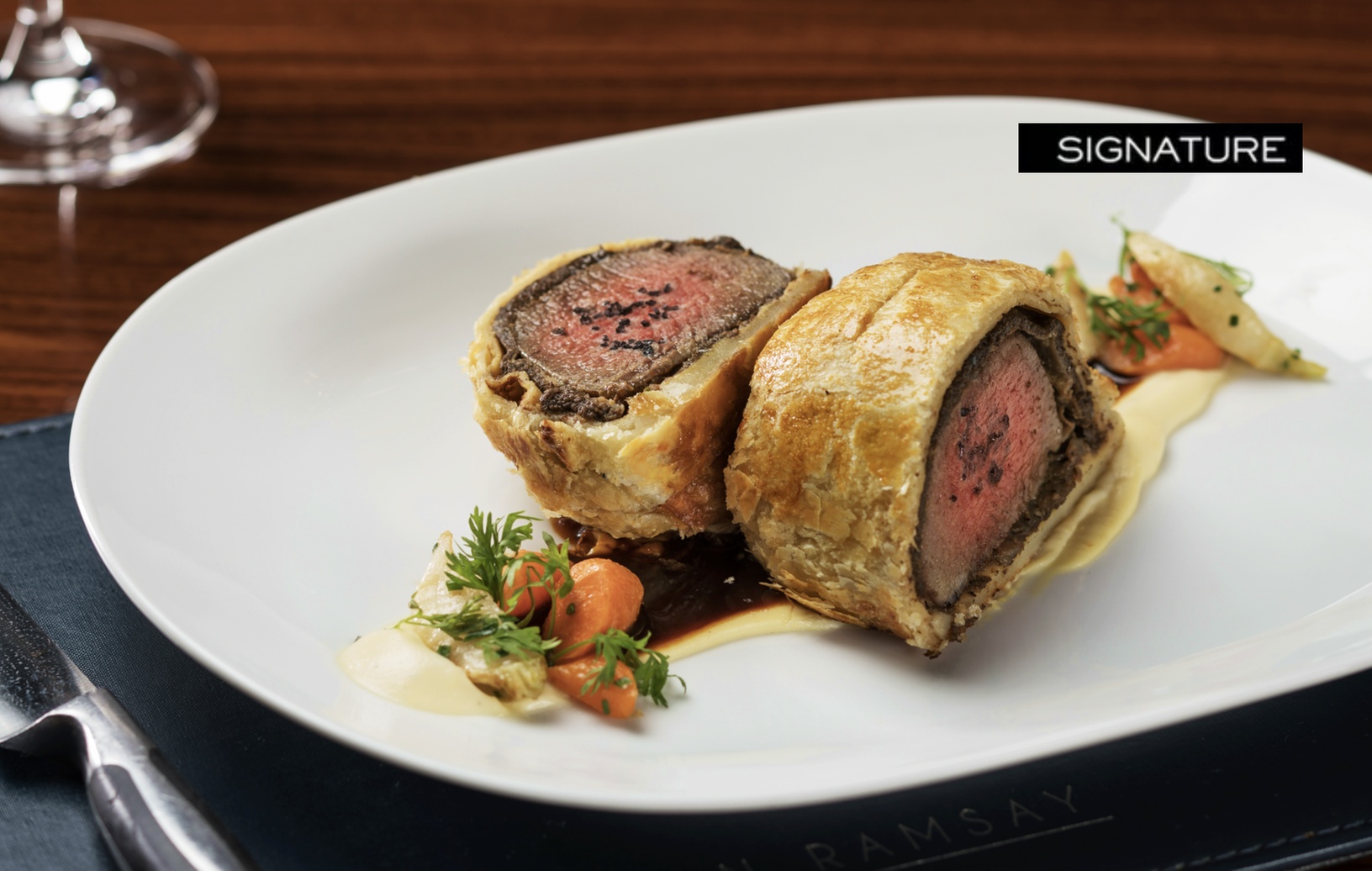 Gordon Ramsay Steak 3-Course Dinner & Wine Experience -- $223.39 Value