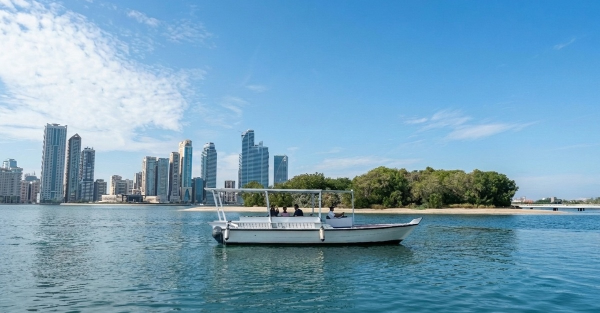 Private Khalid Lagoon Boat Tours With 15 Or 30 Min Options Private Khalid Lagoon Boat Tours With 15 Or 30 Min Options