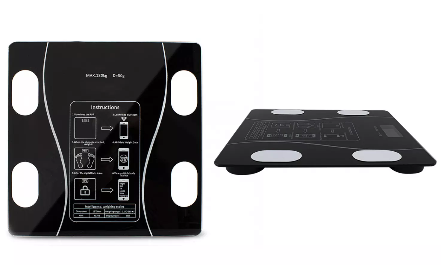 Bilancia pesa persone intelligente