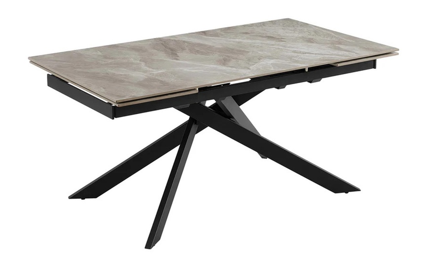Image 4: DS Living Zaira Sintered Stone Dining Room Table