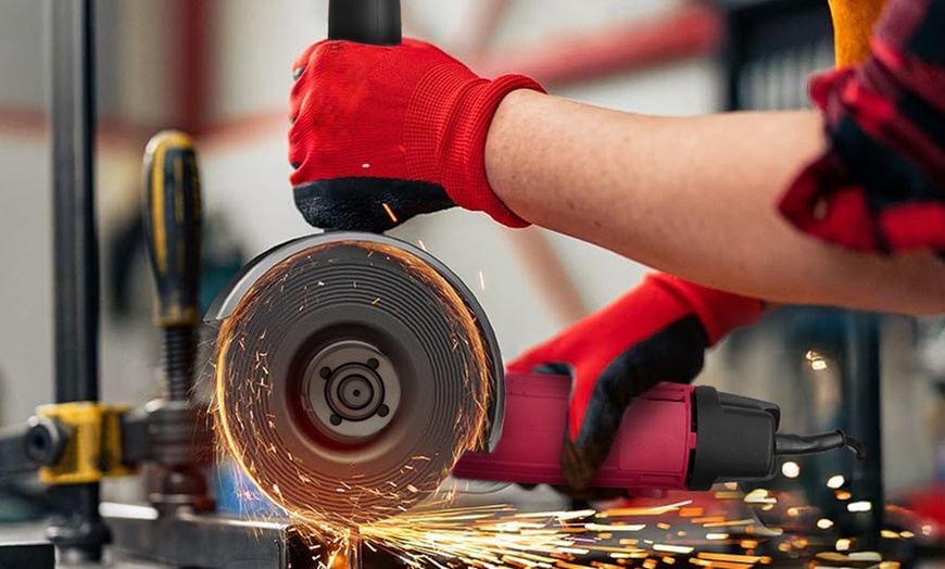 Image 3: Soldador inversor MMA-400 con amoladora angular