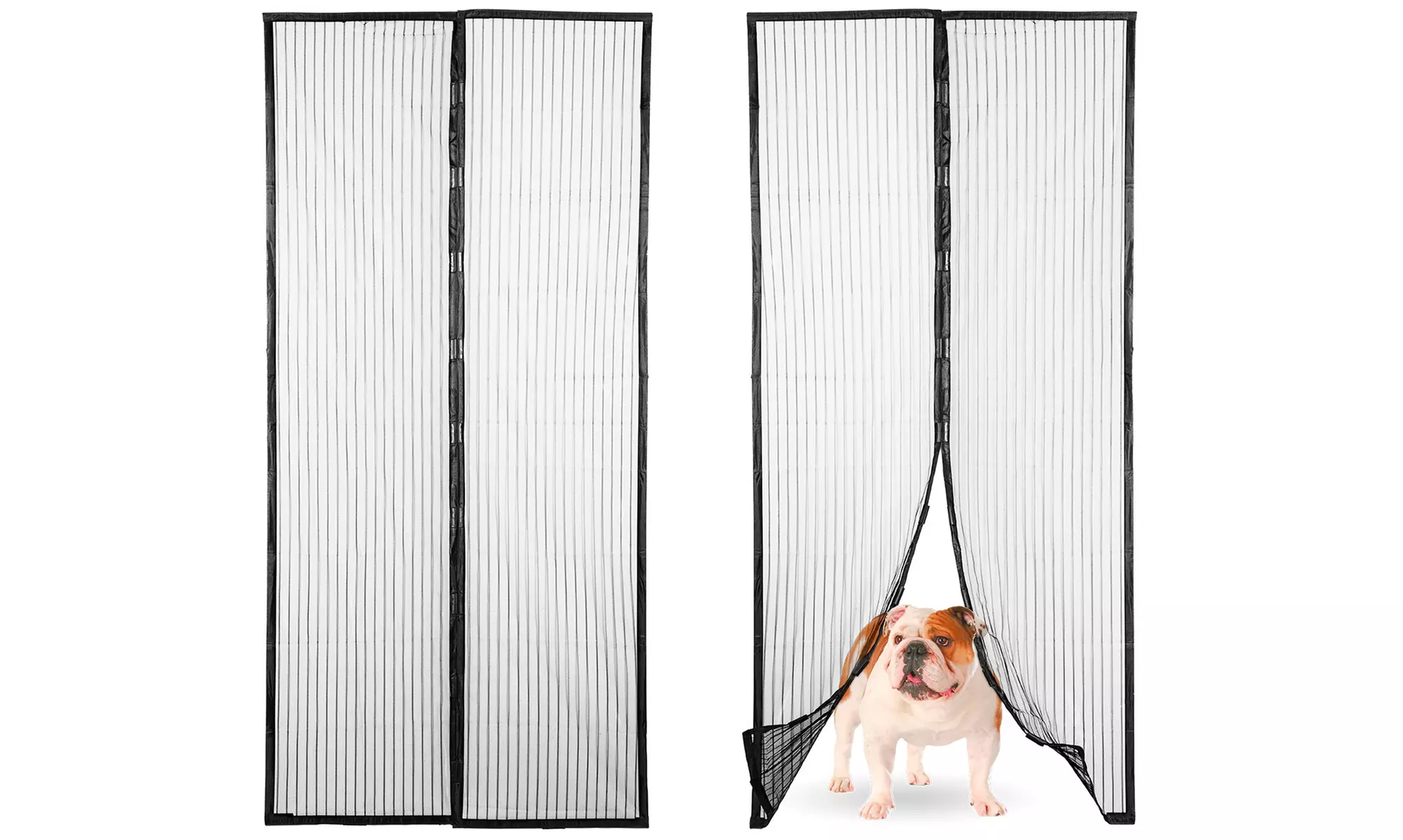 Imperial Home Magnetic Mesh Heavy-Duty Screen Door