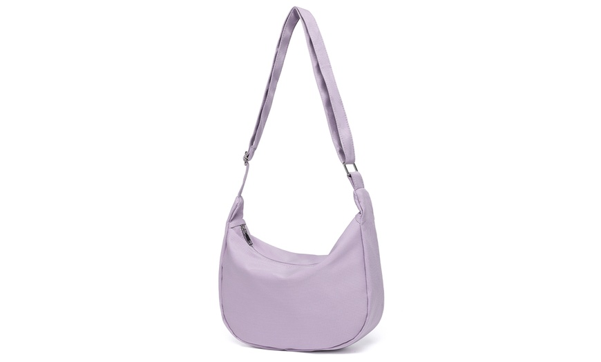 Image 7: Portable Crescent Women Shoulder Bag Cross Body Bag