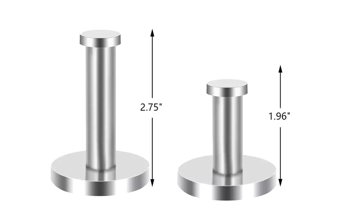 4 Pieces Stainless Steel Wall-Mount Robe Hook Coat Hook Towel Wall Hook