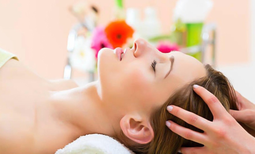 Image 1: Relax with a 30-Minute Head Massage