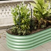 Image 5: 240cm Steel Raised Garden Bed in Various Colours