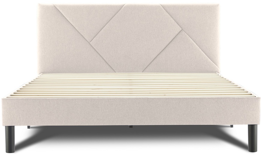 Image 4: Gepolsterter Bettrahmen 