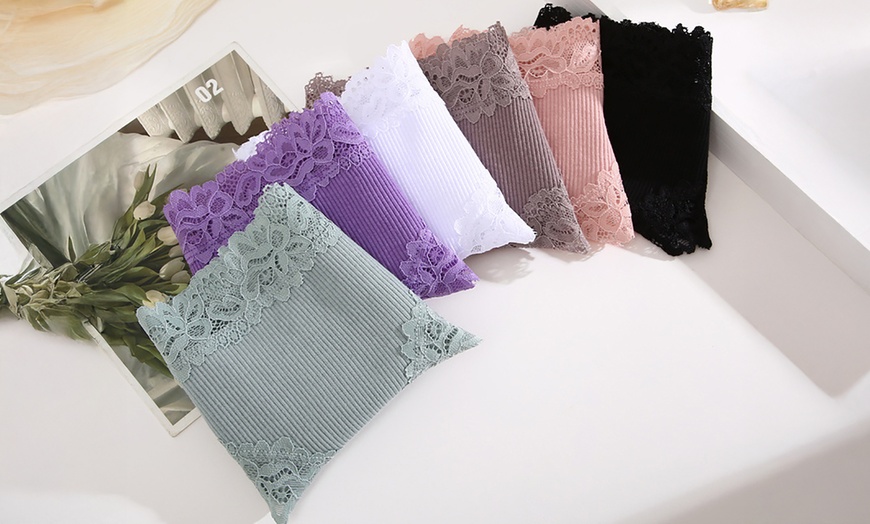 Image 7: 1 oder 2x 6er-Pack Damen-Hipster aus Baumwolle mit Spitze