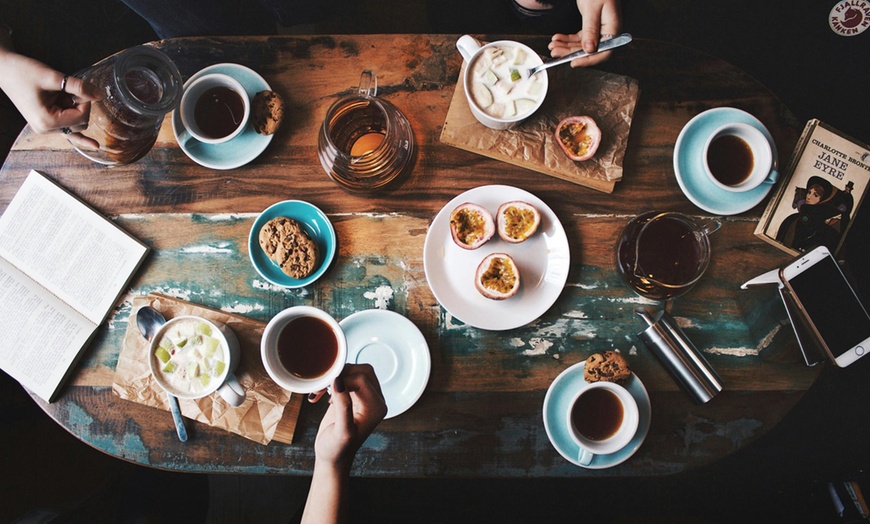 Image 2: $6 on Tea or Coffee or $10 or $20 on Coffee & Café Treats