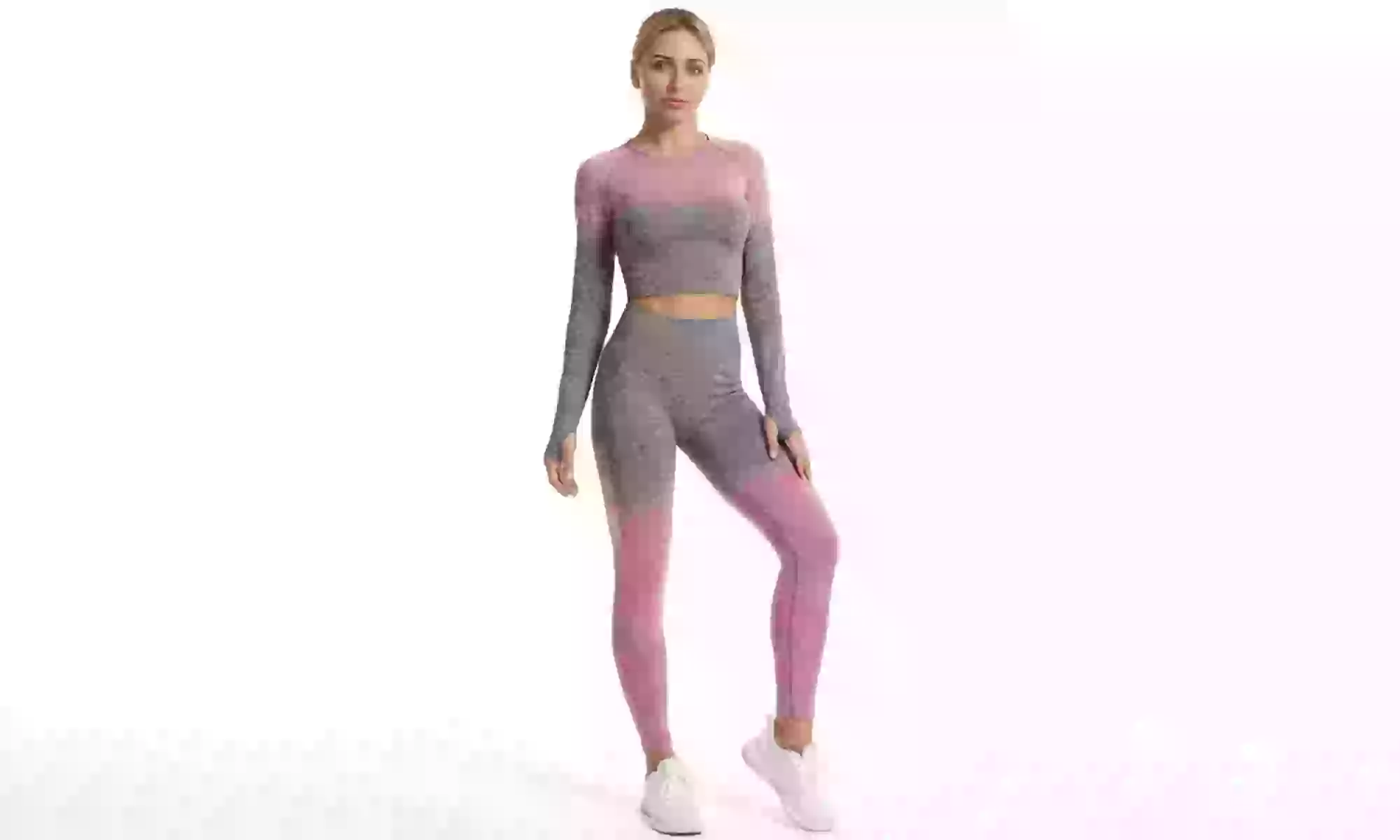 Women’s Gradient Stripe Leggings