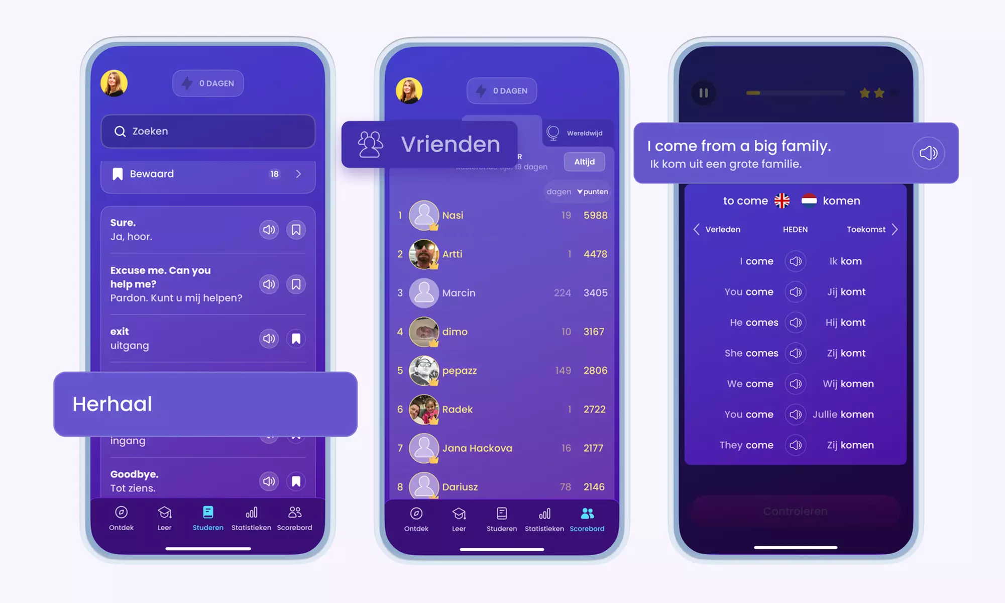 Mondly Premium by Pearson: 1 maand, 1 jaar of levenslange toegang