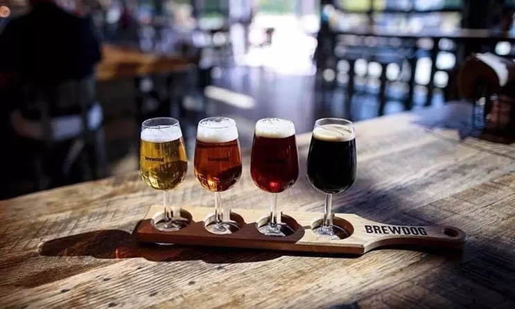 Tour Package for Two or Four or Beer School for Two at Brewdog (Up to 38% Off) - Primary Image