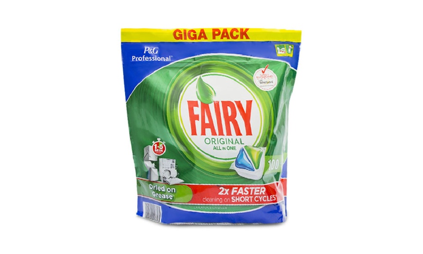 Image 2: 100 Fairy Dishwasher Tablets