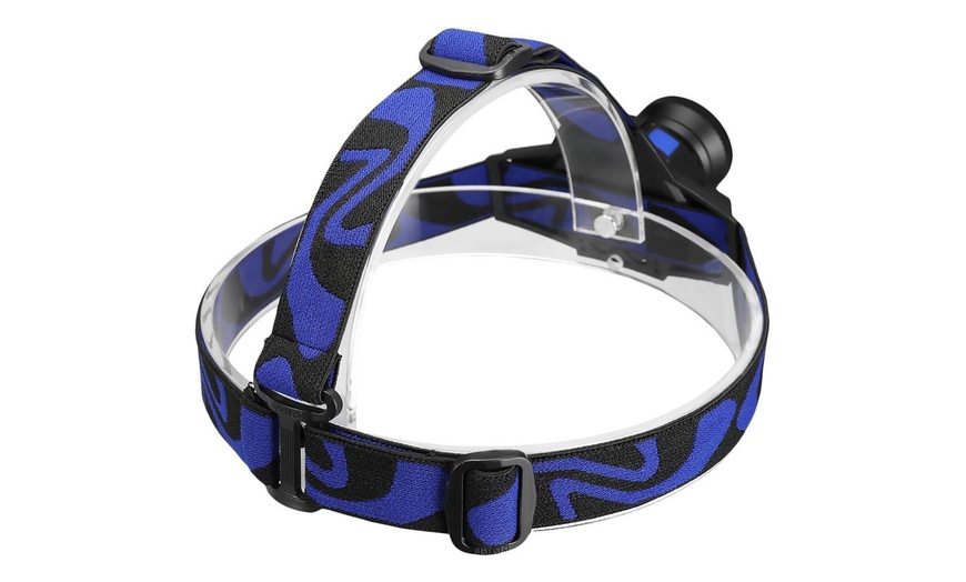 Image 2: Tactical Headlight Cree XM-L 20000LM Rechargeable T6 LED Headlamp