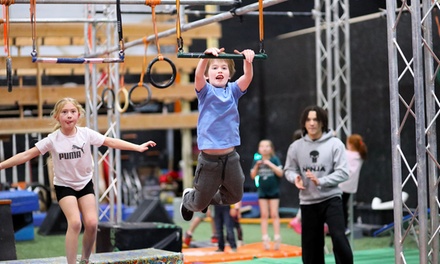 Three Open Gym Passes for Kids Ages 5+ - Nex Level Ninja, NJ