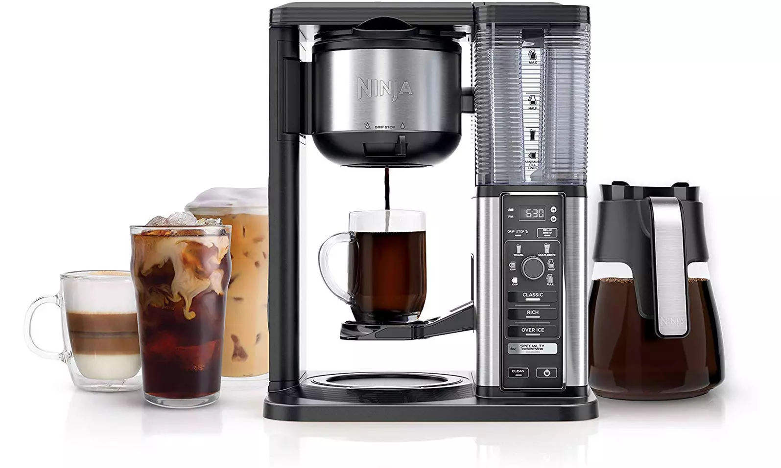 Ninja Specialty CM401 Fold-Away Frother Coffee Maker (Refurbished) - Primary Image