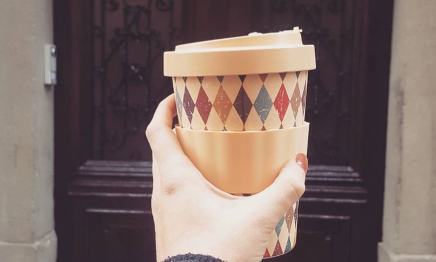 Image 22: Reusable Bamboo Cup