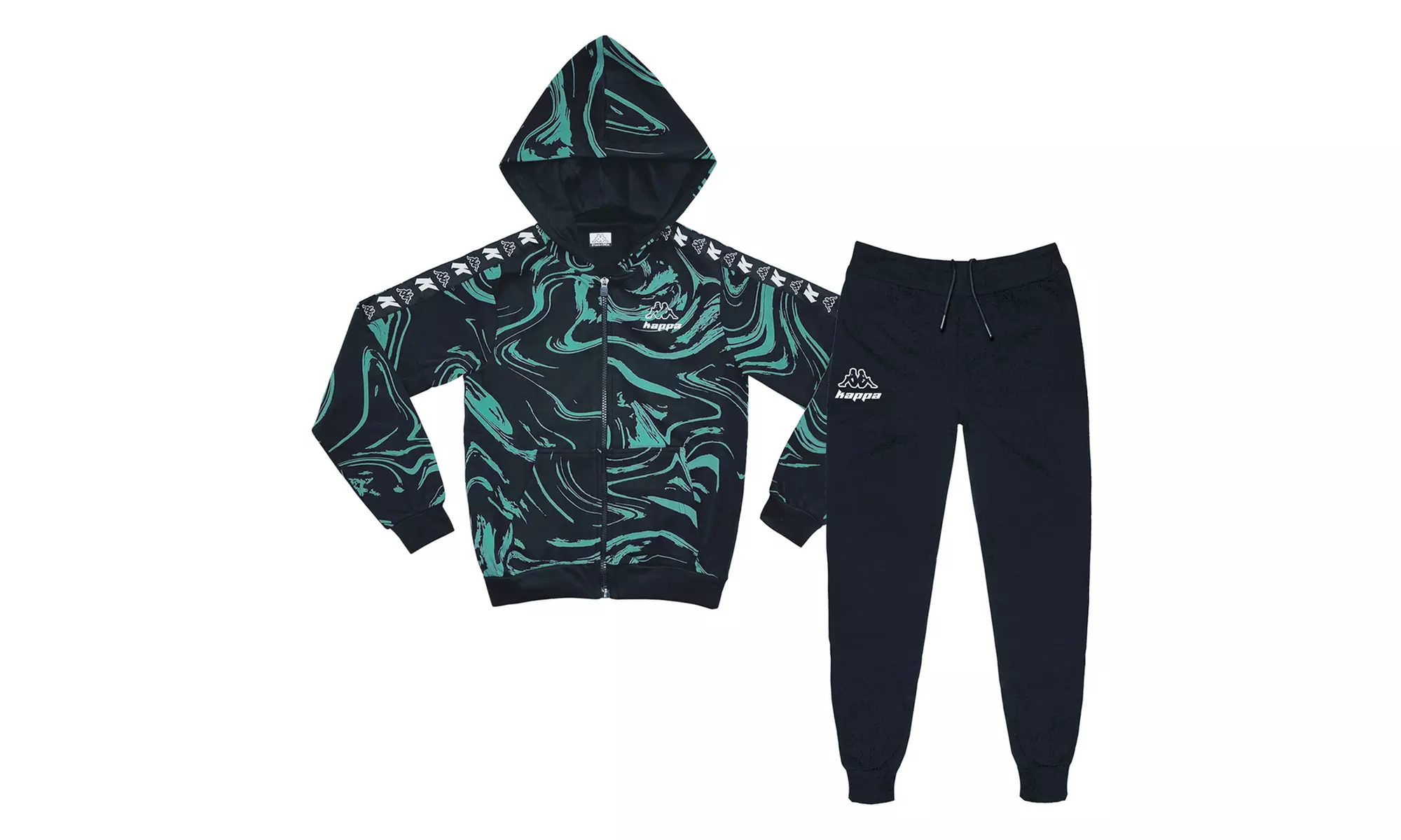 Tuta Kappa ragazzo in cotone leggero