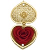 Image 8: Cofanetto a forma di cuore con rosa eterna
