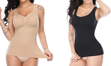 Canotta compressiva snellente donna disponibile in 2 colori e 2 taglie