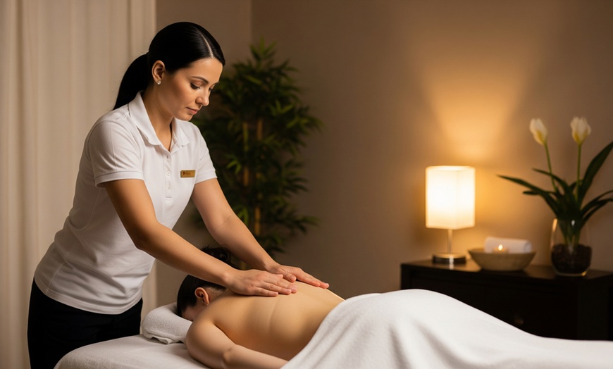 Image 2: Up to 65% Off on Massage - Swedish at Peladi Cosmetics