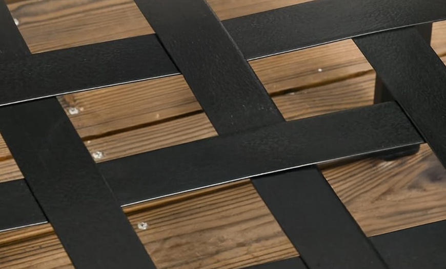 Image 13: Outsunny Five Seater Garden Corner Sofa Set