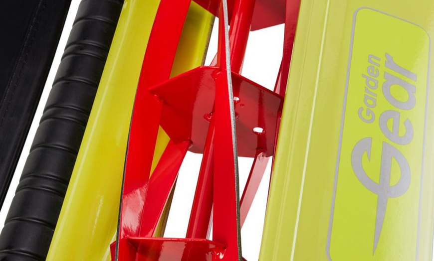 Image 8: Garden Gear Lawn Aerator or Manual Push Mower