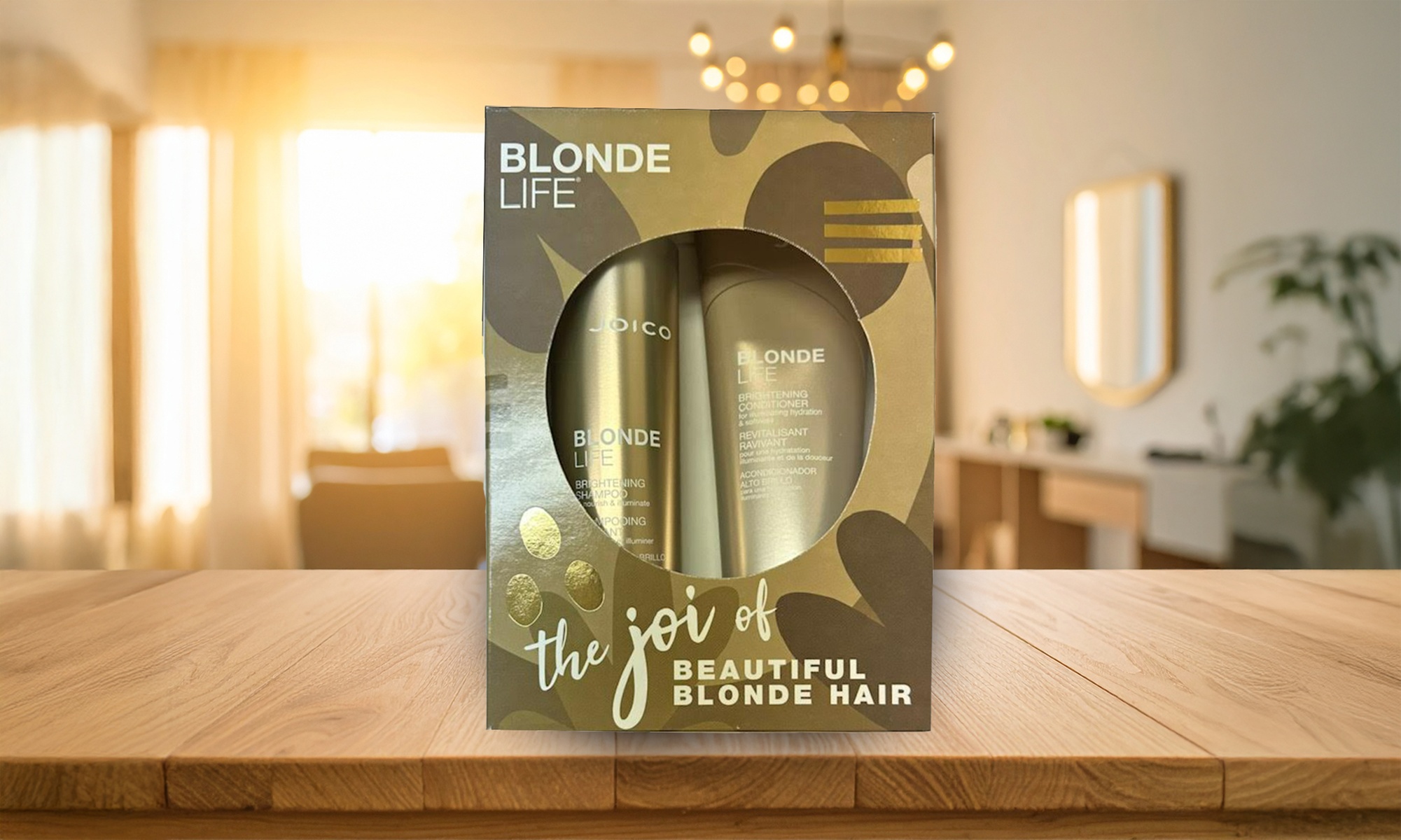 Joico Blonde Life Brightening Shampoo & Conditioner Duo 10.1Oz.8.5