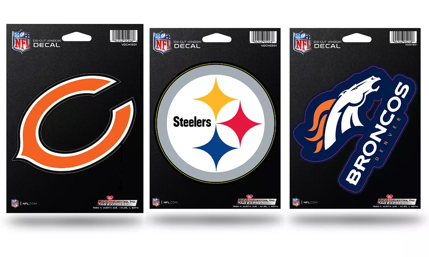 NFL Die-Cut Window Decal - Primary Image