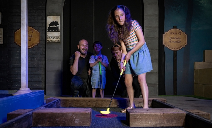 Image 4: Wizarding Themed Mini Golf with Magical Potion Drink in Blackpool
