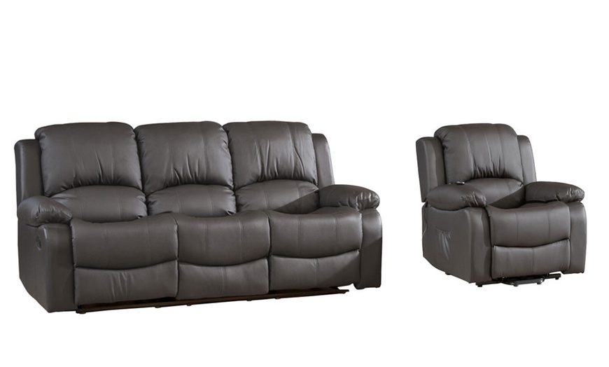 Image 21: Up to Three Reclining Sofa Sets 