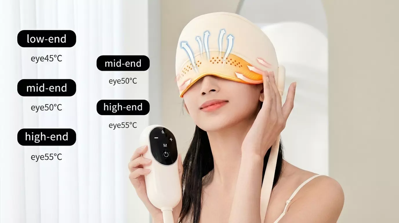 2-in-1 Electric Head Massager with Air Compression and Vibration