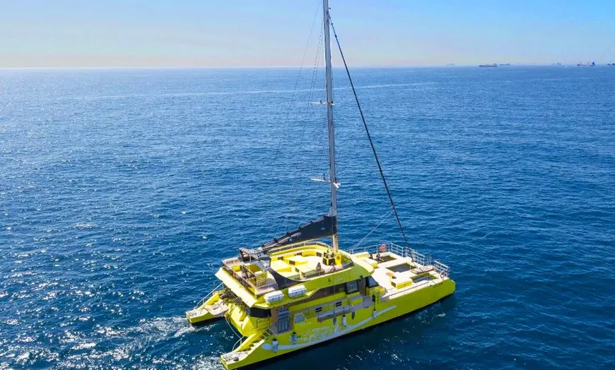 Image 5: Paseo de 1 hora en catamarán a vela por la costa de Barcelona 