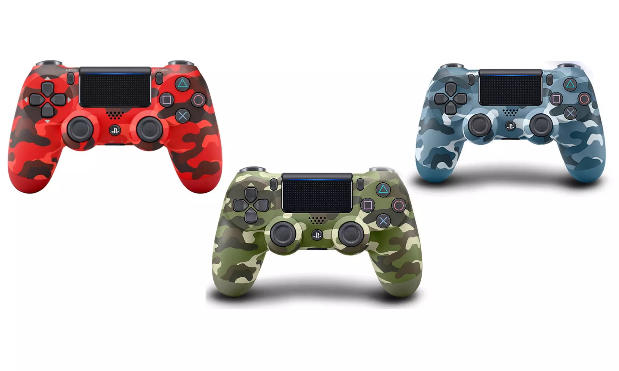 DualShock 4 Camouflage Wireless Controller for PS4 - Primary Image