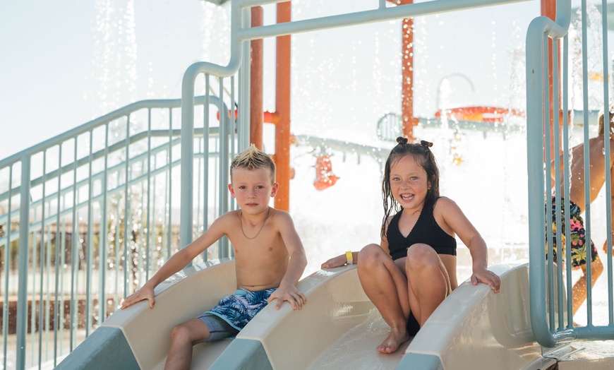 Image 5: Combo Day Pass: Water Slides, Splash Pad & Obstacle Course Access