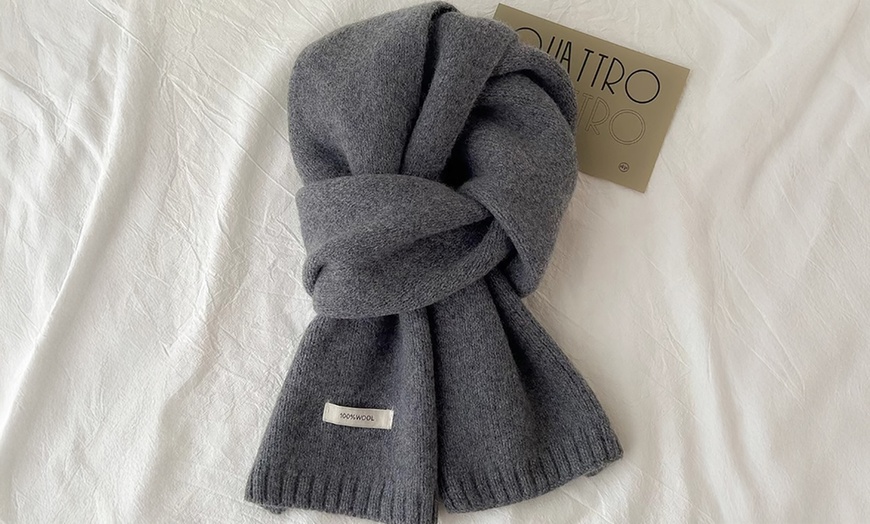 Image 6: Écharpe 100 % en laine premium australienne