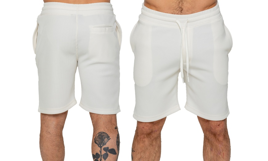 Image 10: Enzo Mens Textured Summer Outfit Set