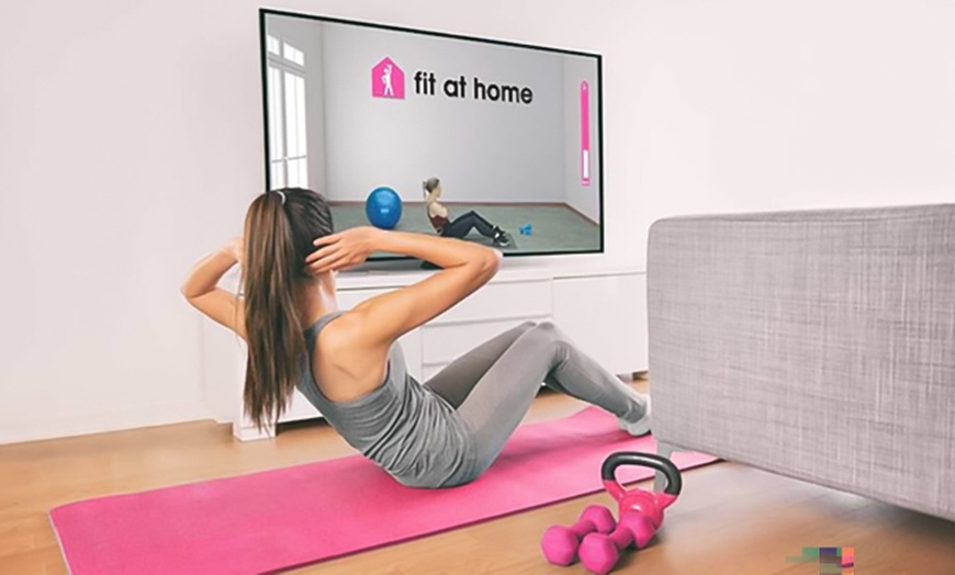 Image 10: Online Workouts Anytime Anywhere with 1, 3, or 12 Month Fit at Home