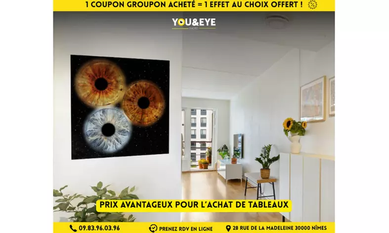 Vos yeux, une œuvre d'art : capturez l'essence de votre iris