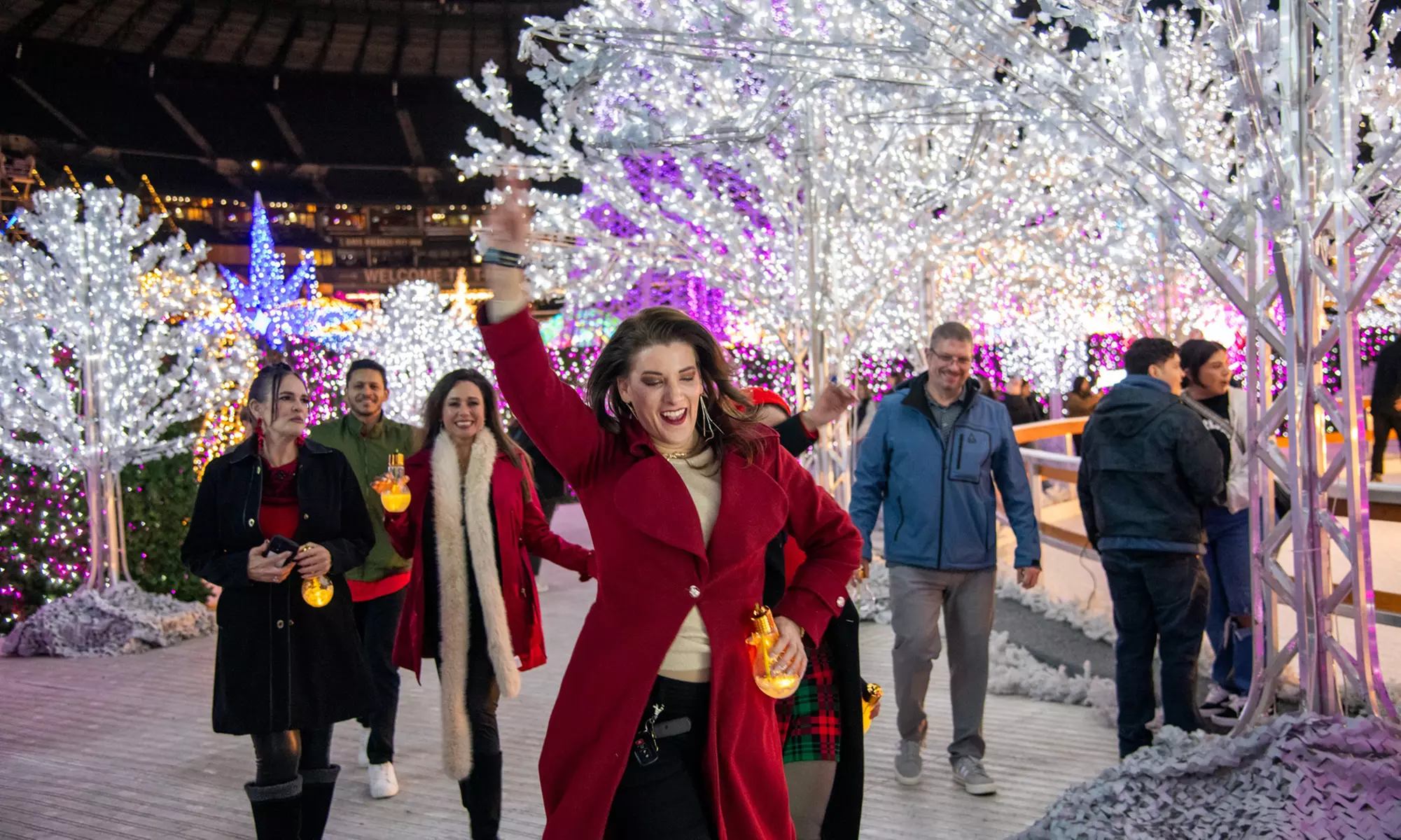 Experience Enchant Christmas Las Vegas: Explore the World's Largest Light Maze