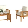 Image 7: Outsunny Four Seater Garden Furniture Set
