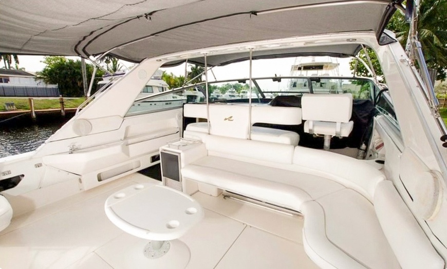 Image 4: Six Hours AM or PM Yacht Rental with Jet Ski and/or Private Chef